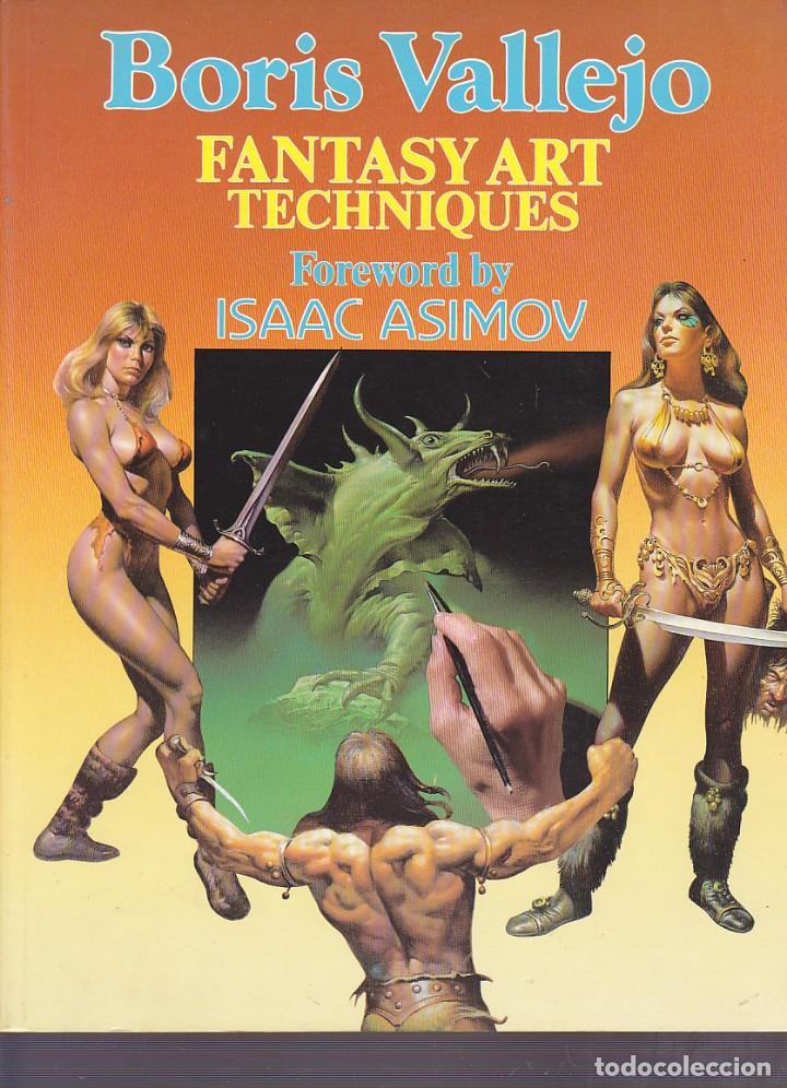 C&oacute;mics: FANTASY ART TECHNIQUES BORIS VALLEJO 1683 ISAAC ASIMOV - Foto 1
