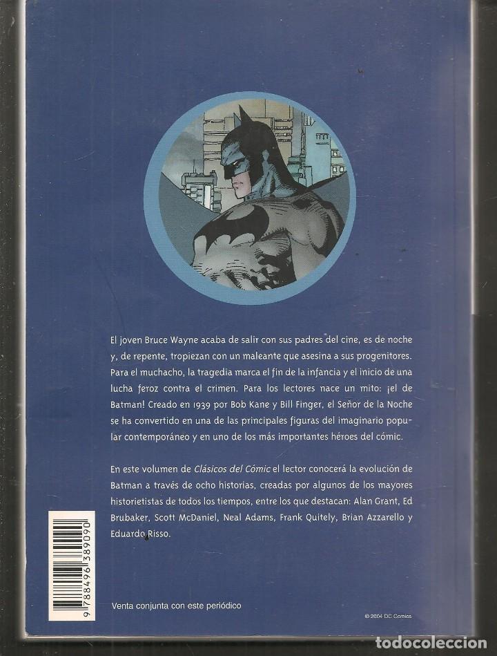 C&oacute;mics: BATMAN. BOB KANE. CL&Aacute;SICOS DEL C&Oacute;MIC. (B/A39.1) - Foto 2