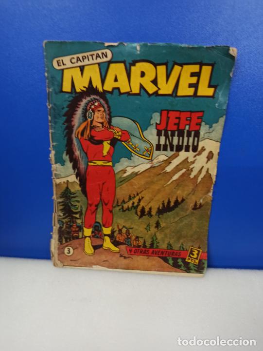 C&oacute;mics: COMIC TBO EL CAPITAN MARVEL NUMERO 3 JEFE INDIO - Foto 1