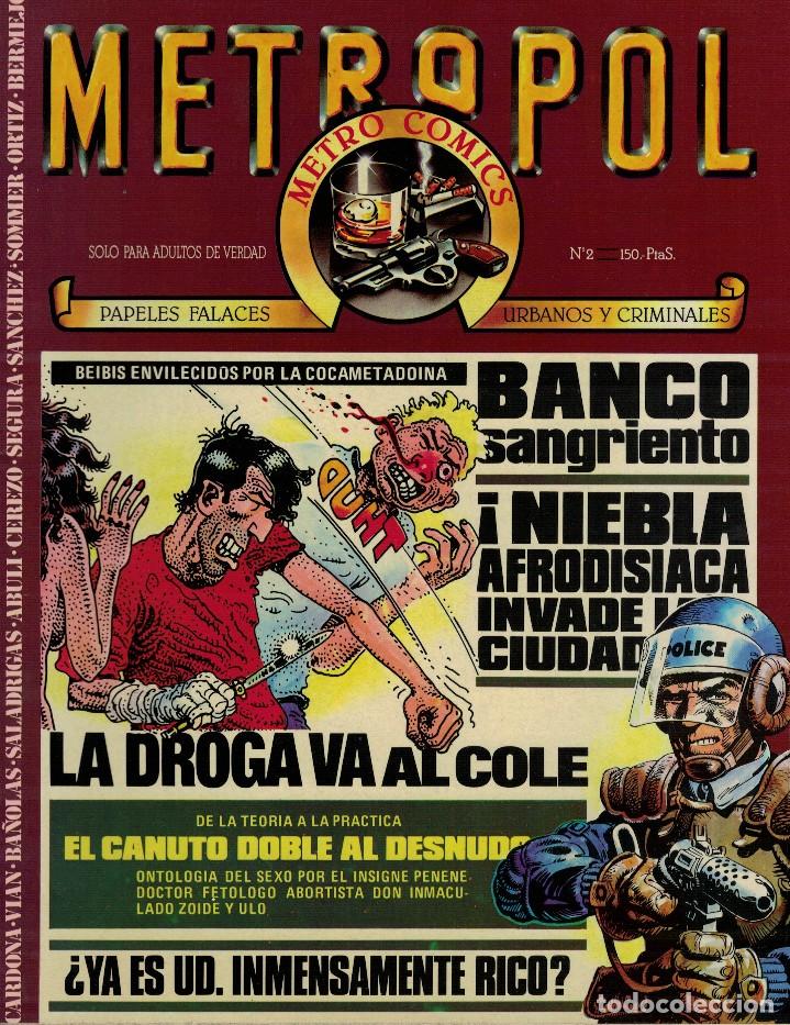 C&oacute;mics: METROPOL N&ordm; 2. / La droga va al cole - Foto 1