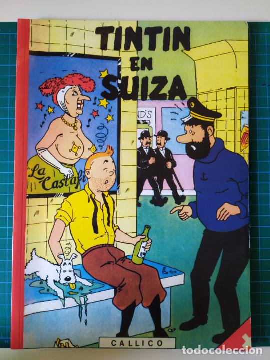 C&oacute;mics: TINTIN EN SUIZA CALLICO. 1984 ED. NUMERADA 1000 EJEMPLARES - Foto 1