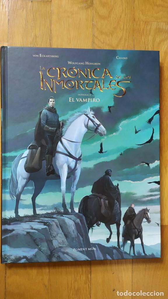 C&oacute;mics: La Cr&oacute;nica de los Inmortales: El Vampiro (Integral 2) - Foto 1