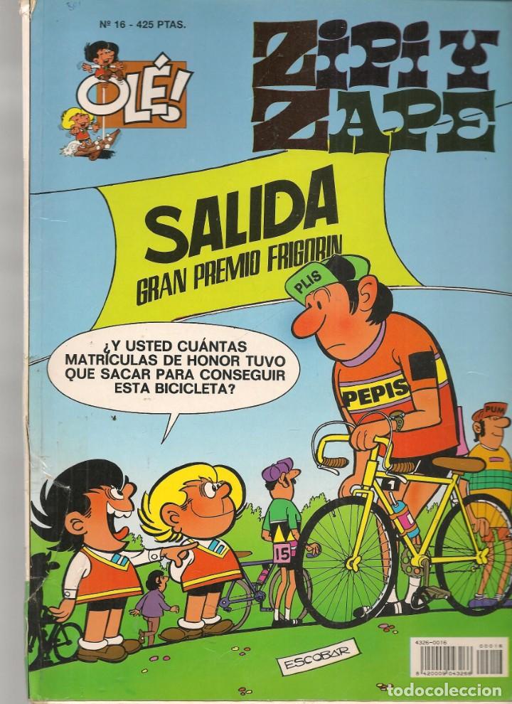 C&oacute;mics: OL&Eacute;!. N&ordm; 16. ZIPI Y ZAPE. EDC. B. 2&ordf; EDC. 2000.(P/C60) - Foto 1