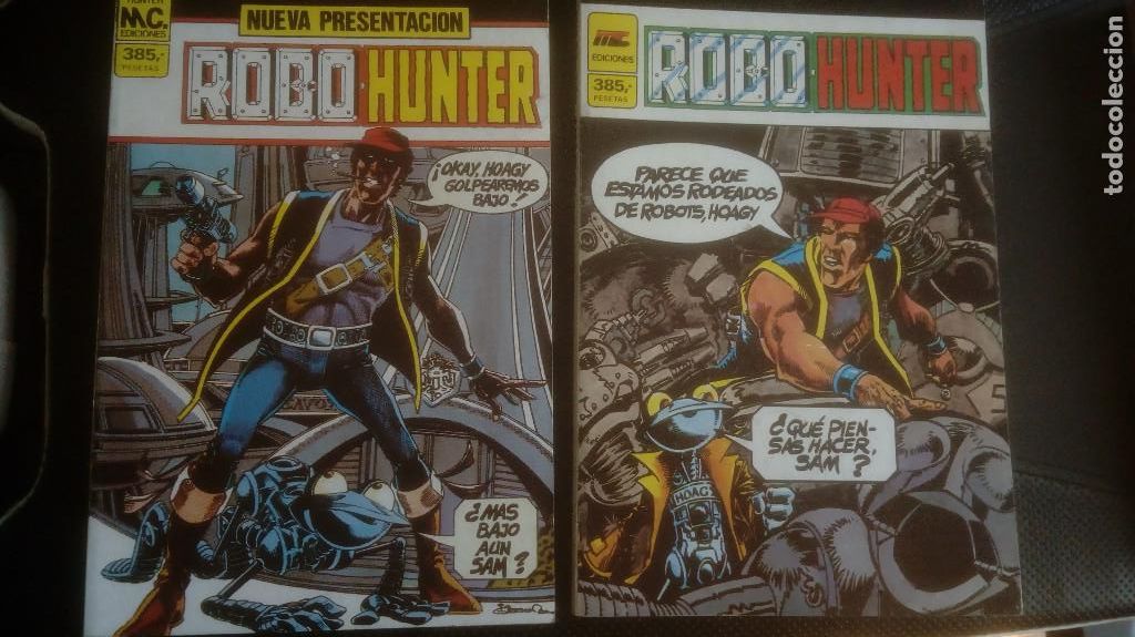 C&oacute;mics: ROBOHUNTER. 2 RETAPADOS DEL 1 AL 8 - Foto 1