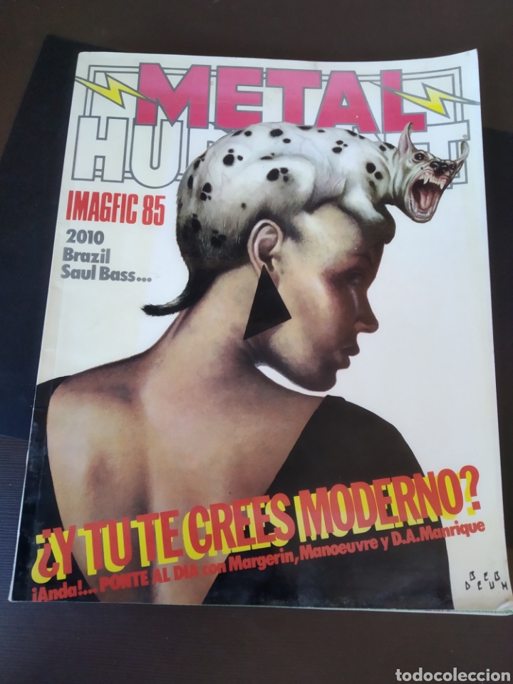 C&oacute;mics: REVISTA COMIC METAL HURLANT IMAGFIC 85 NUMERO 35 - Foto 1