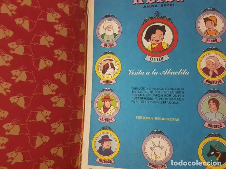 C&oacute;mics: Heidi - Visita a la abuelita - Comic libro N&uacute;mero 3 - 1976 - Foto 2