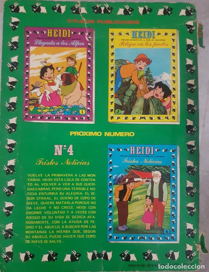 C&oacute;mics: Heidi - Visita a la abuelita - Comic libro N&uacute;mero 3 - 1976 - Foto 6