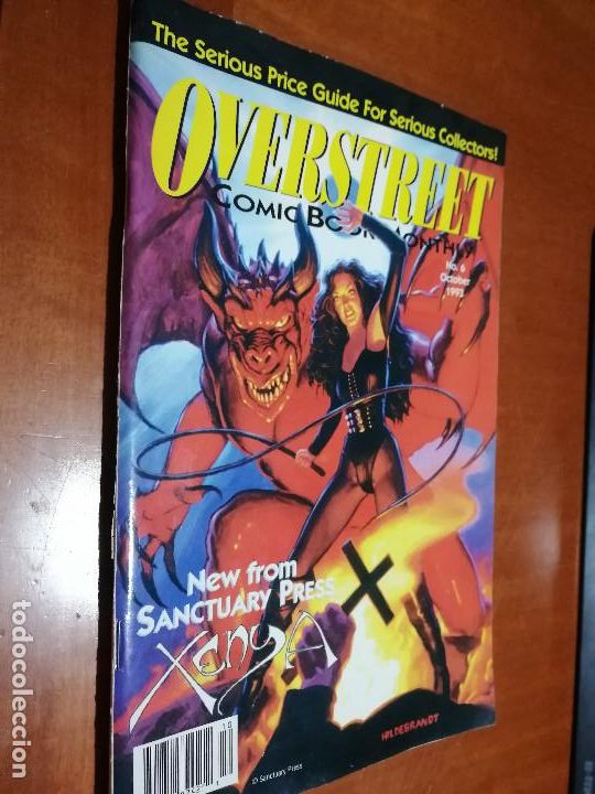 Comics: OVERSTREET 6. REVISTA SOBRE COMIC NORTEAMERICANO. EN INGL&Eacute;S. GRAPA. BUEN ESTADO. DIFICIL
