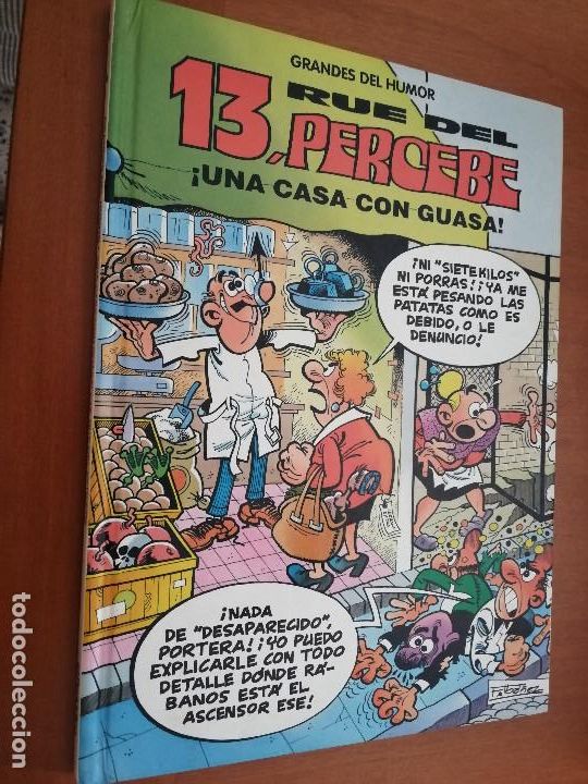 Comics: 13, RUE DEL PERCEBE. UNA CASA CON GUASA. TAPA DURA. BUEN ESTADO E4 1