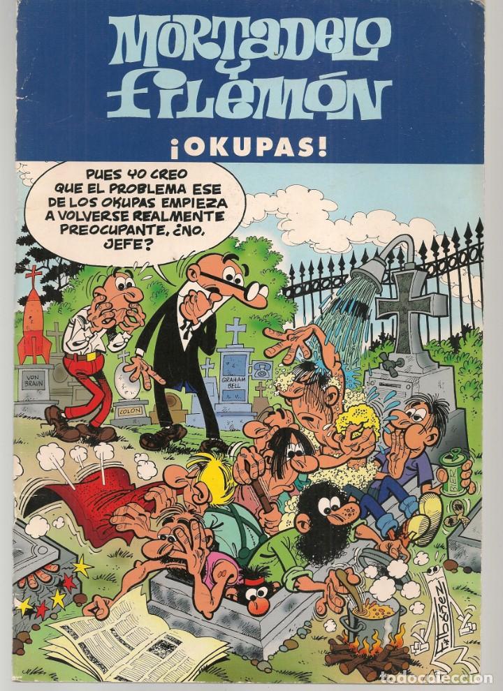 C&oacute;mics: MORTADELO Y FILEM&Oacute;N. OKUPAS. EDICIONES B. (C/A41) - Foto 1