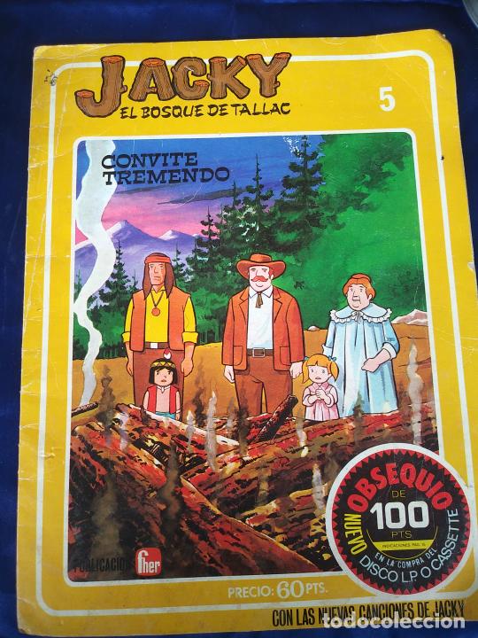C&oacute;mics: N&ordm; 5 - JACKY - EL BOSQUE DE TALLAC (1979) - CONVITE TREMENDO - Foto 1