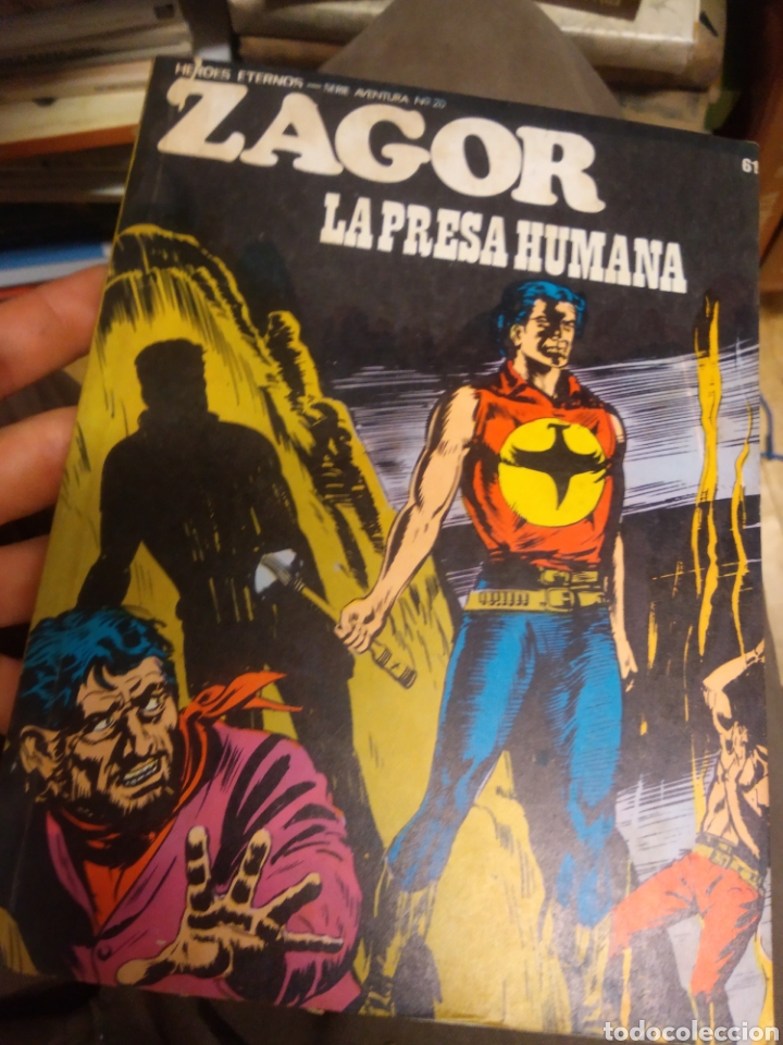 C&oacute;mics: ZAGOR LA PRESA HUMANA. 61 - Foto 8