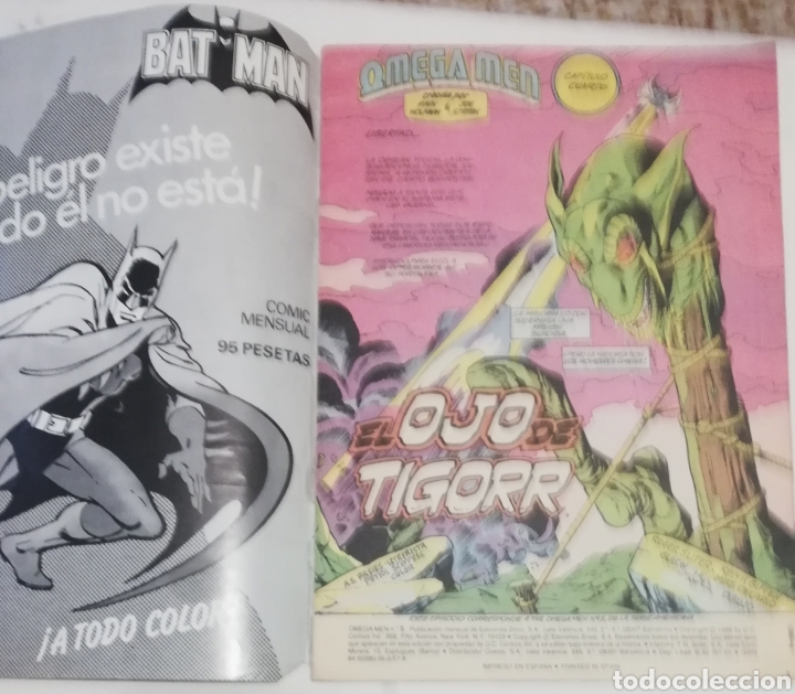C&oacute;mics: C&oacute;mic Omega Men, El Guantelete - Foto 3