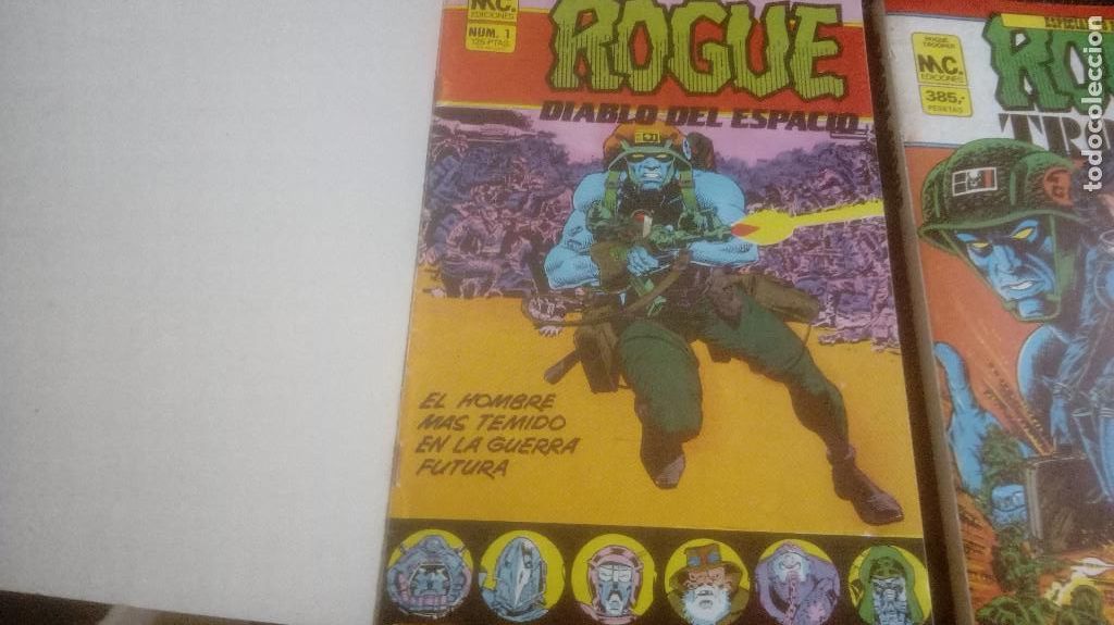 C&oacute;mics: ROGUE TROOPER. MC Ediciones. 1 al 8 - Foto 2