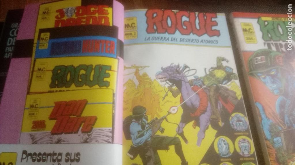 C&oacute;mics: ROGUE TROOPER. MC Ediciones. 1 al 8 - Foto 4