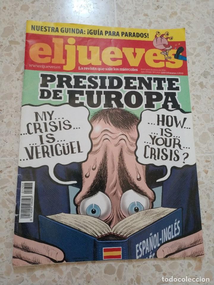 C&oacute;mics: REVISTA EL JUEVES N&ordm; 1702 ENERO 2010 PRESIDENTE DE EUROPA