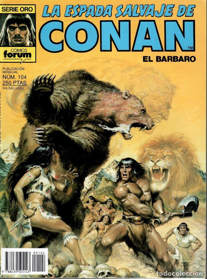 C&oacute;mics: La Espada Salvaje de Conan. Forum 1982. N&ordm; 104 - Foto 1