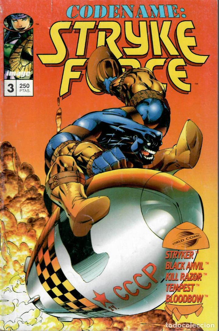 Comics: Codename: Stryke Force. World Comics 1995. N&ordm; 3