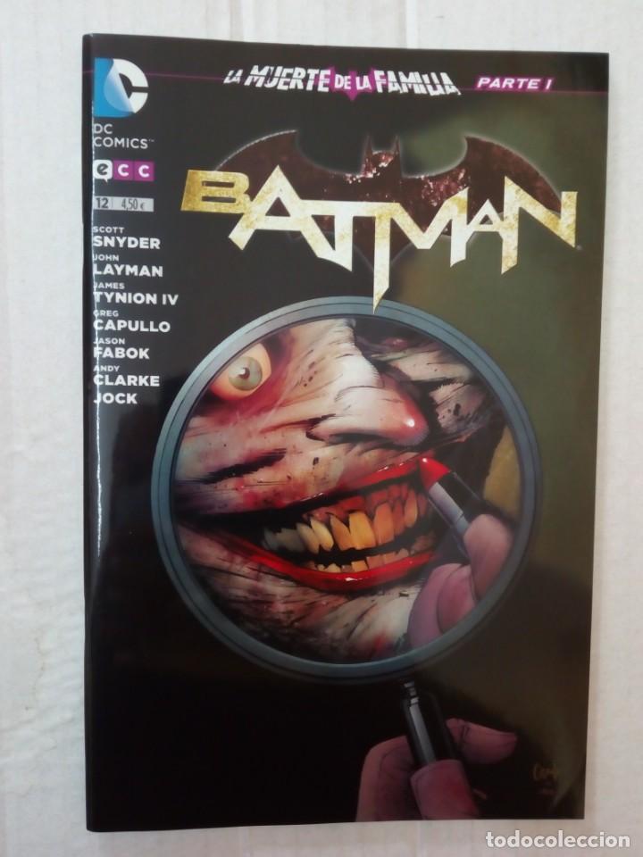 C&oacute;mics: BATMAN n&ordm; 12. Snyder, Layman, Tynion, Capullo, Fabok, Clarke, Jock. ECC - Foto 1
