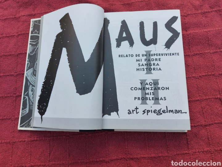 C&oacute;mics: MAUS-SPIEGELMAN -COMIC TEMA NAZIS y JUDIOS - Foto 15