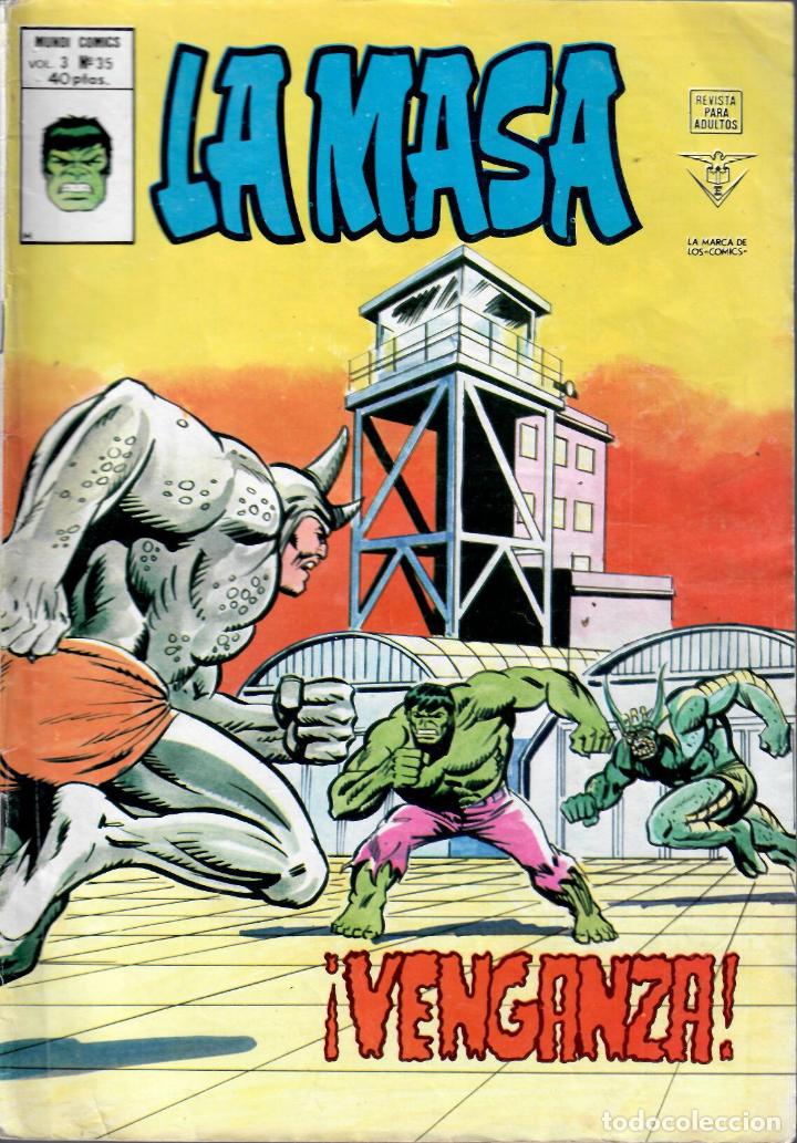 C&oacute;mics: La Masa v3. V&eacute;rtice 1975. N&ordm; 35 - Foto 1