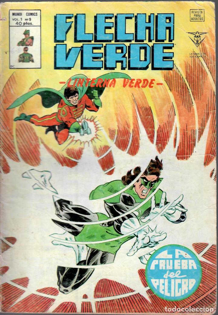 C&oacute;mics: Flecha Verde. V&eacute;rtice 1978. N&ordm; 9 - Foto 1