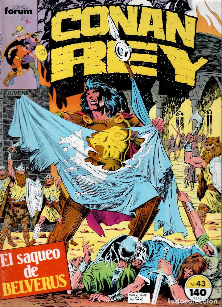 C&oacute;mics: Conan Rey. Forum 1984. N&ordm; 43 - Foto 1