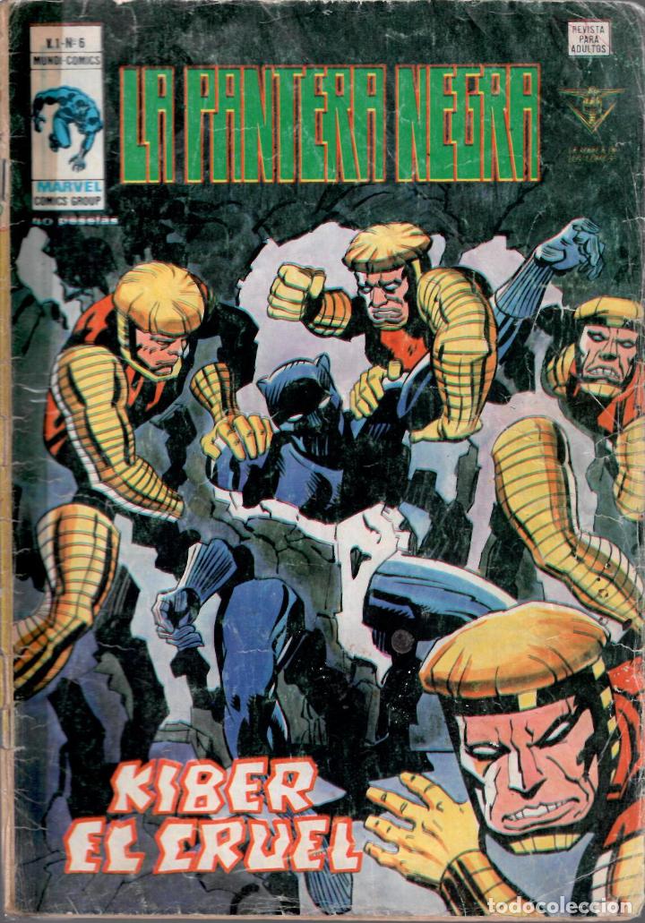 C&oacute;mics: La Pantera Negra. V&eacute;rtice 1978. N&ordm; 6 - Foto 1