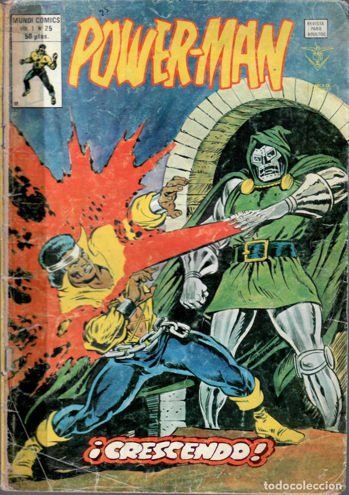 C&oacute;mics: Power Man. V&eacute;rtice 1977. N&ordm; 25 - Foto 1