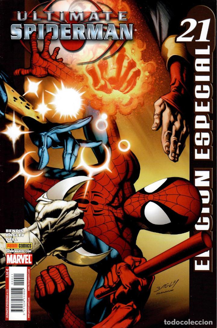 C&oacute;mics: Ultimate Spiderman v2. Panini 2006. N&ordm; 21 (Edici&oacute;n Especial) - Foto 1
