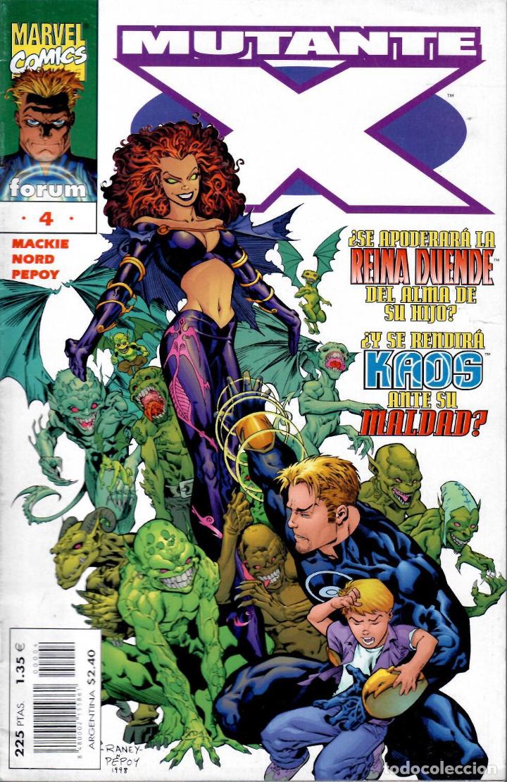 C&oacute;mics: Mutante X. Forum 1999. N&ordm; 4 - Foto 1