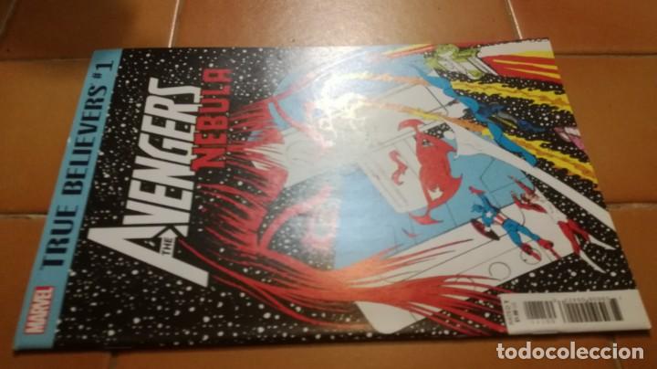 C&oacute;mics: TRUE BELIEVERS 1 MARVEL - THE AVENGERS NEBULA C802 - Foto 1