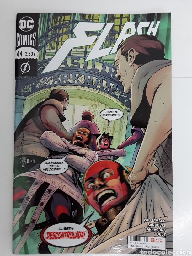 C&oacute;mics: Flash 58 / 44 (grapa) - Williamson, Sandoval, Tarragona, Duce - ECC c&oacute;mics - Foto 1