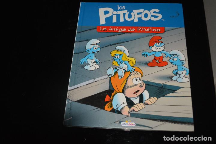 C&oacute;mics: LIBRO INFANTIL EDITORIAL LIBRODIVO LOS PITUFOS.LA AMIGA DE PITUFINA - Foto 1
