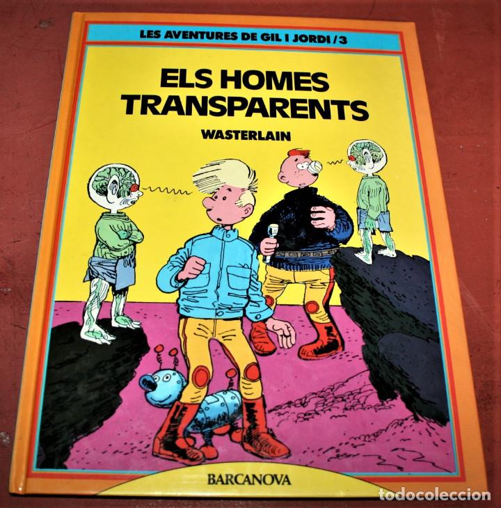C&oacute;mics: ELS HOMES TRANSPARENTS - WASTERLAIN - BARCANOVA - 1991 - EN CATAL&Aacute;N - Foto 1