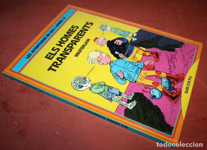 C&oacute;mics: ELS HOMES TRANSPARENTS - WASTERLAIN - BARCANOVA - 1991 - EN CATAL&Aacute;N - Foto 2