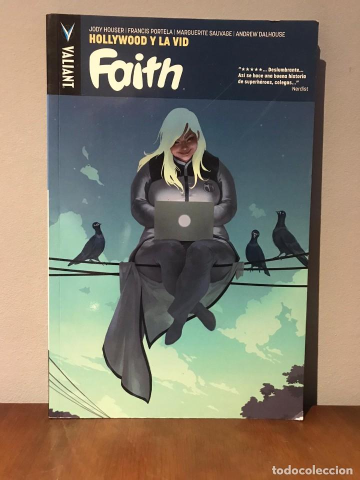 C&oacute;mics: 1&ordm; EDICI&Oacute;N 2018 - VOL 1 - LIBRO VALIANT FAITH HOLLYWOOD Y LA VID - Foto 1