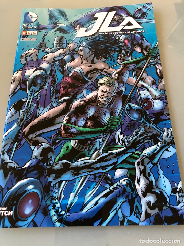 C&oacute;mics: JLA. Liga de la Justicia de Am&eacute;rica. N&uacute;m. 4.ECC Ediciones. - Foto 1