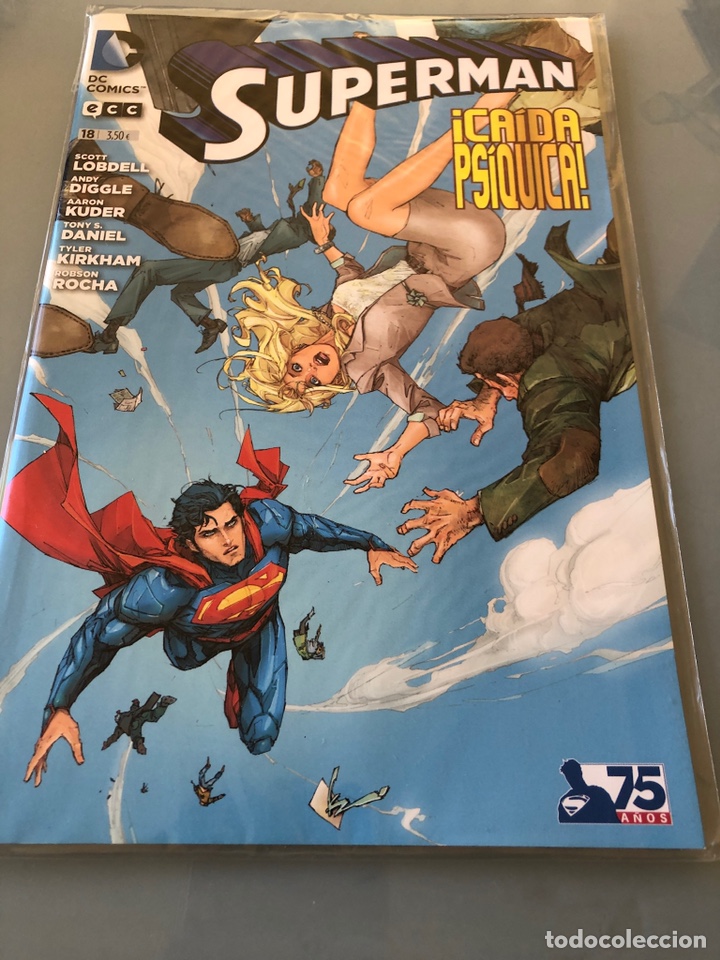 C&oacute;mics: Superman N&uacute;m. 18. ECC Ediciones. - Foto 1