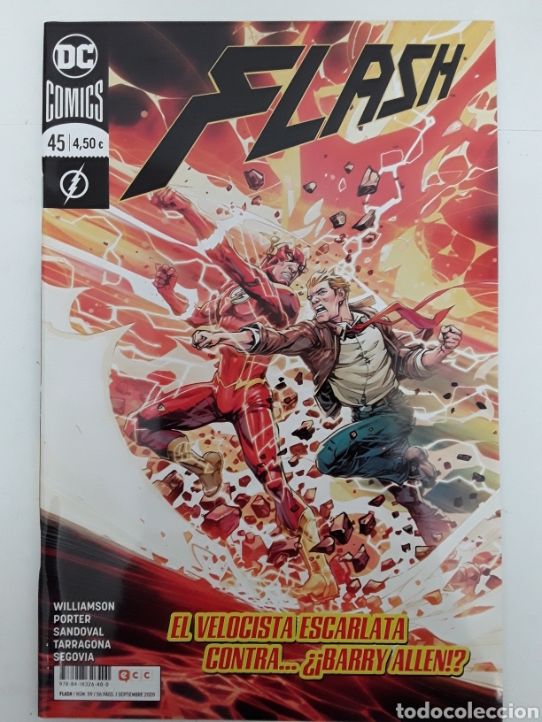 C&oacute;mics: Flash 59 / 45 (grapa) - Williamson, Porter, Sandoval, Tarragona, Segovia - ECC c&oacute;mics - Foto 1