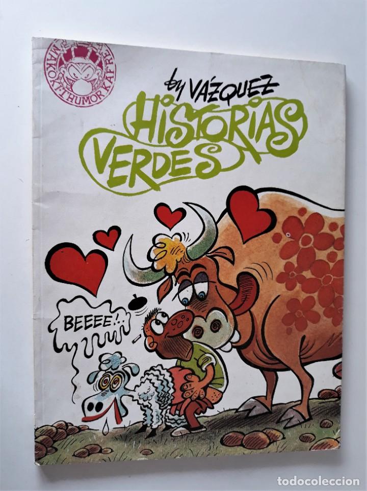 C&oacute;mics: HISTORIAS VERDES - BY V&Aacute;ZQUEZ - EDITORIAL MAKOKI - Foto 1