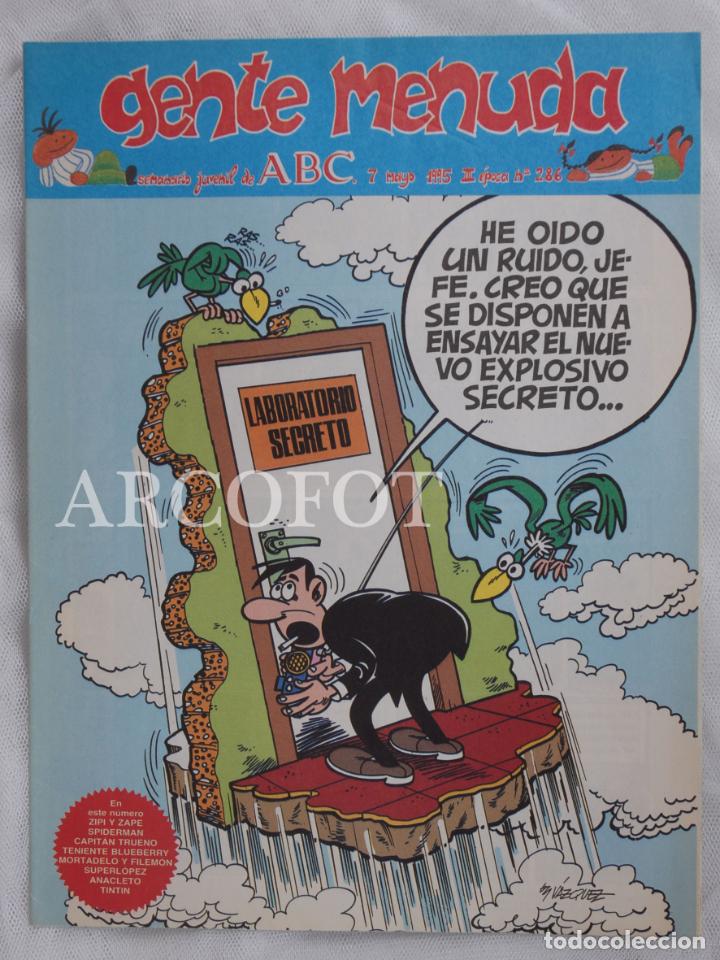 Fumetti: Semanal juvenil de ABC - Gente Menuda n&ordm; 286 - 7 de mayo de 1995