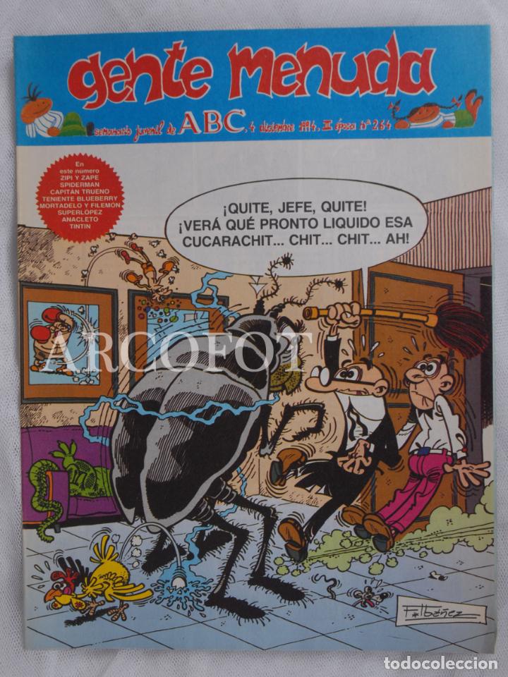 C&oacute;mics: Semanal juvenil de ABC - Gente Menuda n&ordm; 264 - 4 de diciembre de 1994