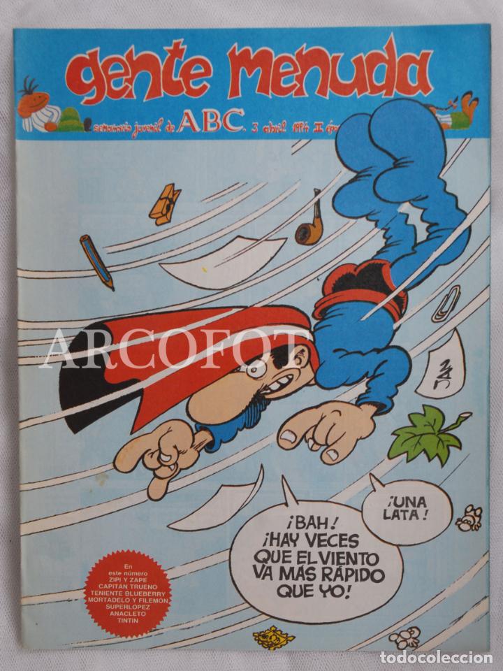 Comics: Semanal juvenil de ABC - Gente Menuda n&ordm; 229 - 3 de abril de 1994