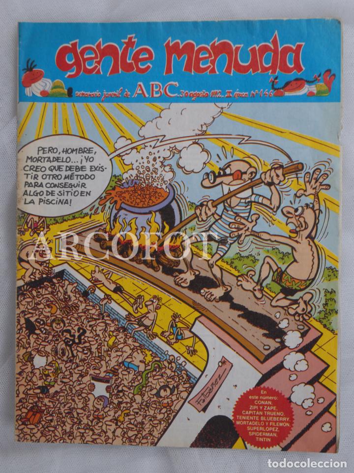 C&oacute;mics: Semanal juvenil de ABC - Gente Menuda n&ordm; 146 - 30 de agosto de 1992