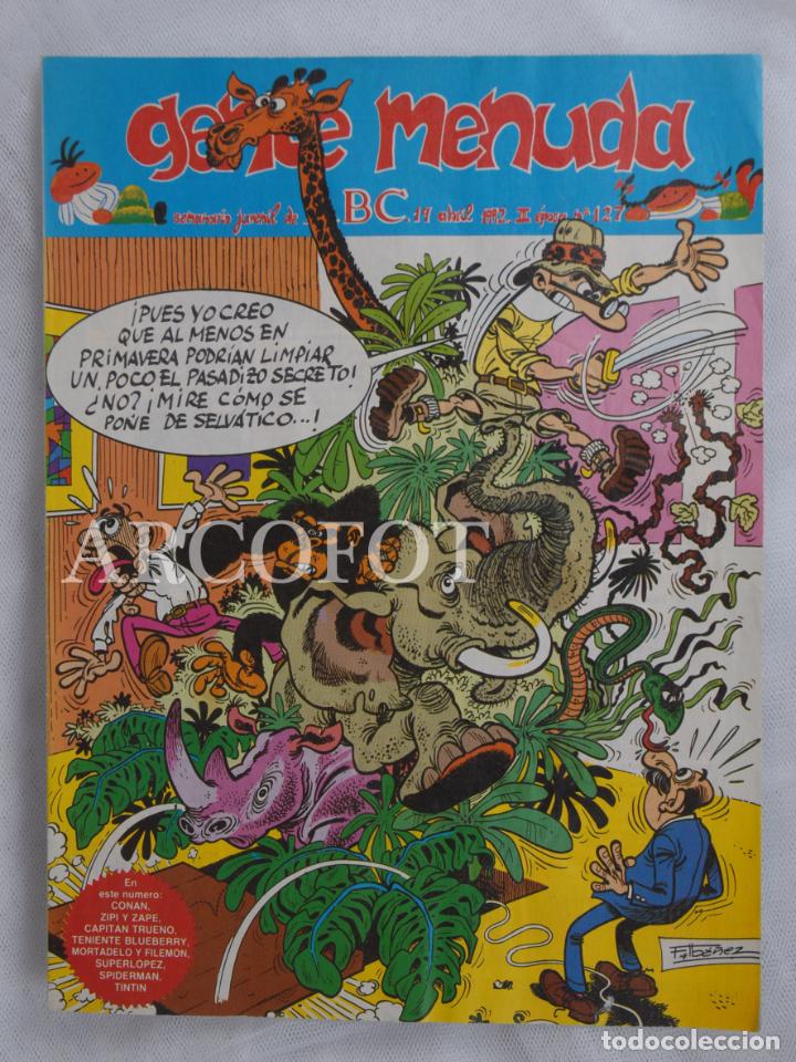 Fumetti: Semanal juvenil de ABC - Gente Menuda n&ordm; 127 - 19 de abril de 1992