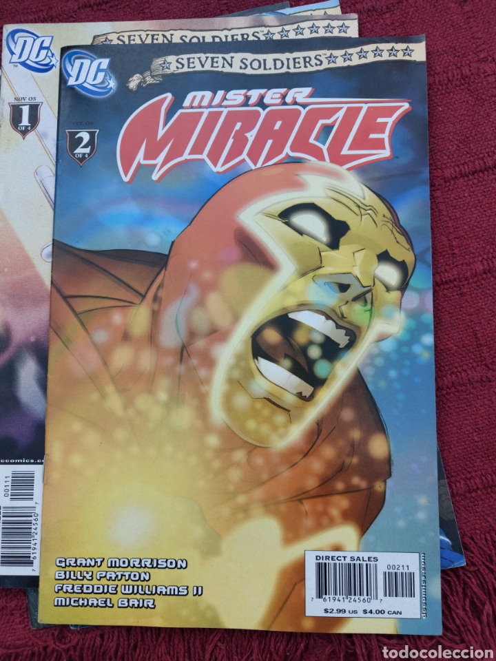 C&oacute;mics: SEVEN SOLDIERS MISTER MIRACLE SERIE DE 4 COMIC EN INGL&Eacute;S DC - Foto 2
