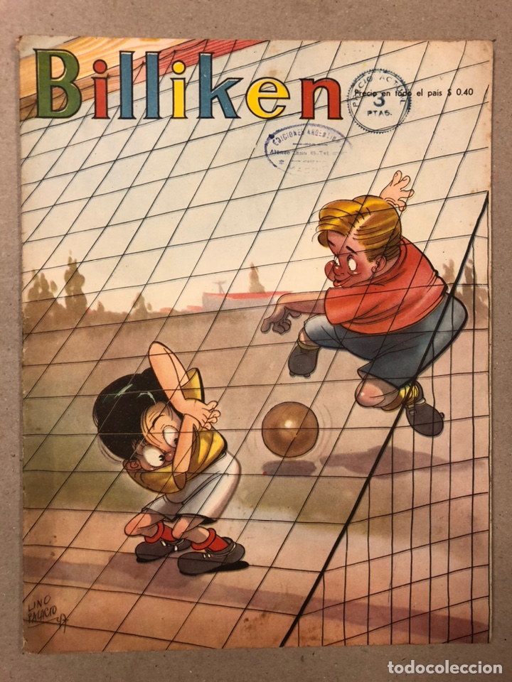 Comics: BILLIKEN N&deg; 1452 (BUENOS AIRES 1947). INCLUYE RECORTABLES. COMPLETA.