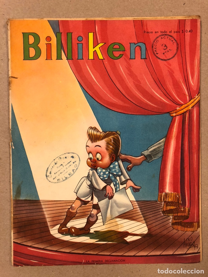 Comics: BILLIKEN N&deg; 1458 (BUENOS AIRES 1947). COMPLETA.