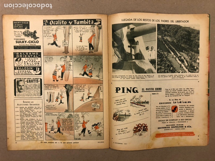 C&oacute;mics: BILLIKEN N&deg; 1464 (BUENOS AIRES 1947). COMPLETA. - Foto 8